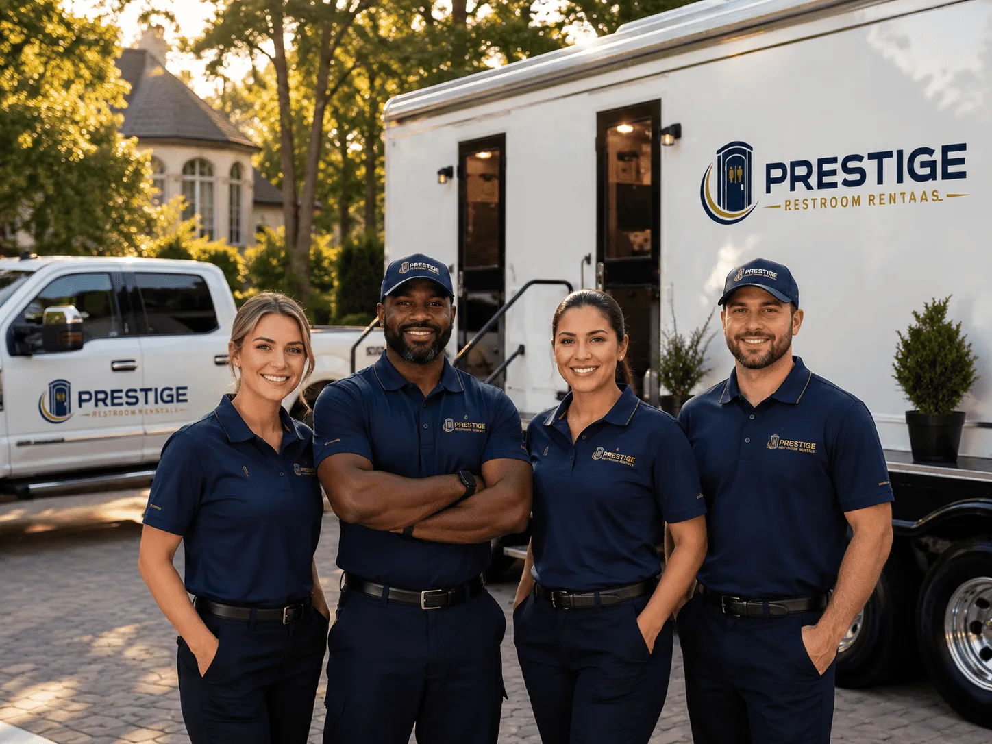 Trusted Luxury Portable Restrooms company in Premont, TX